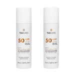 TULI LABS SPF50 UV-beskyttelsesmist til ansigt, krop og makeup - 2x150ml XXL KIT