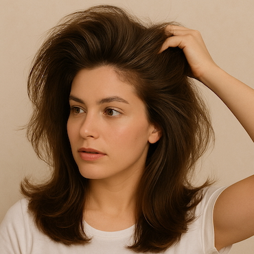 Hur får man mer volym i håret? Hur lyfter man det vid rötterna?