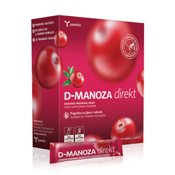 YASENKA D-mannose Direkt kosttilskud 20 poser