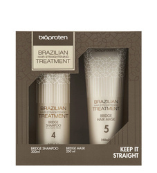 BIOPROTEN Brazilian Treatment underhållssats (schampo 300ml, mask 250ml)
