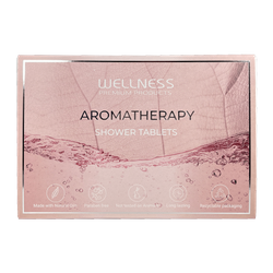 WELLNESS PREMIUM PRODUCTS rosa sett med dusjtabletter 6 stk