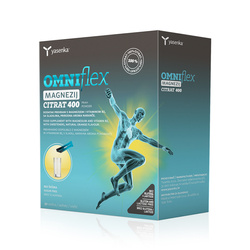 YASENKA Omniflex Magnesium Citrat 400 Nahrungsergänzungsmittel 30 Beutel