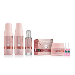 WELLNESS PREMIUM PRODUCTS VolumePLEX set (shampoo 500ml, conditioner 500ml, mask 500ml, oil 100ml)