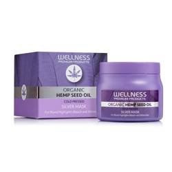 WELLNESS PREMIUM PRODUCTS Silvermask för att neutralisera gula toner i blont hår 500ml