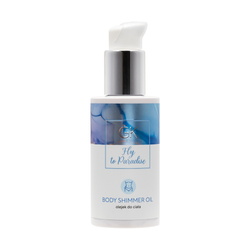 GK Fly to Paradise Body Oil with shimmering particles 120ml