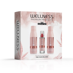 WELLNESS PREMIUM PRODUCTS VolumePLEX set (shampoo 500ml, conditioner 500ml, oil 100ml)