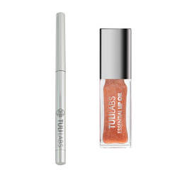 TULI LABS Set (Lippenkonturenstift 03, Lippenöl Amber Sparkle 7ml)