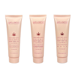 WELLNESS PREMIUM PRODUCTS VolumePLEX Set (shampoo, conditioner, mask) 90ml